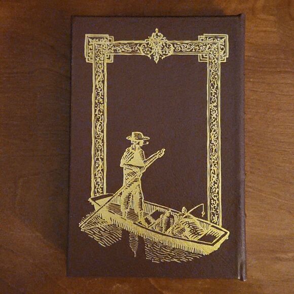 Adventures of Huckleberry Finn Collector's Genuine Leather Edition Book - Picture 4 of 12